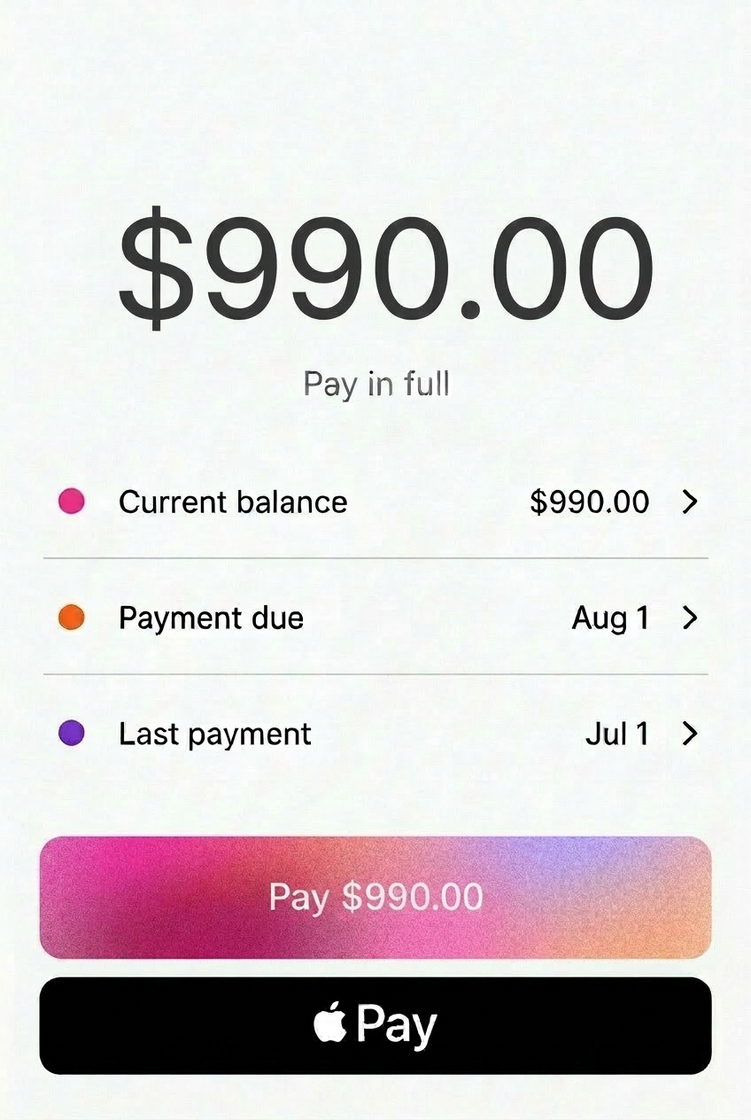 Pay in full